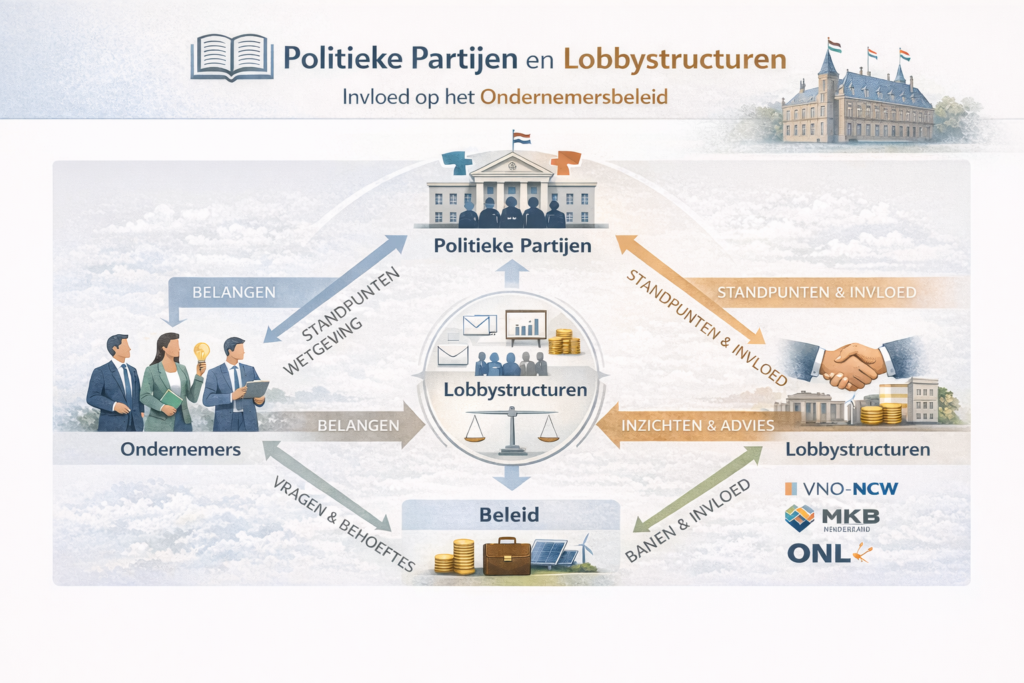 Politieke partijen en lobbystructuren